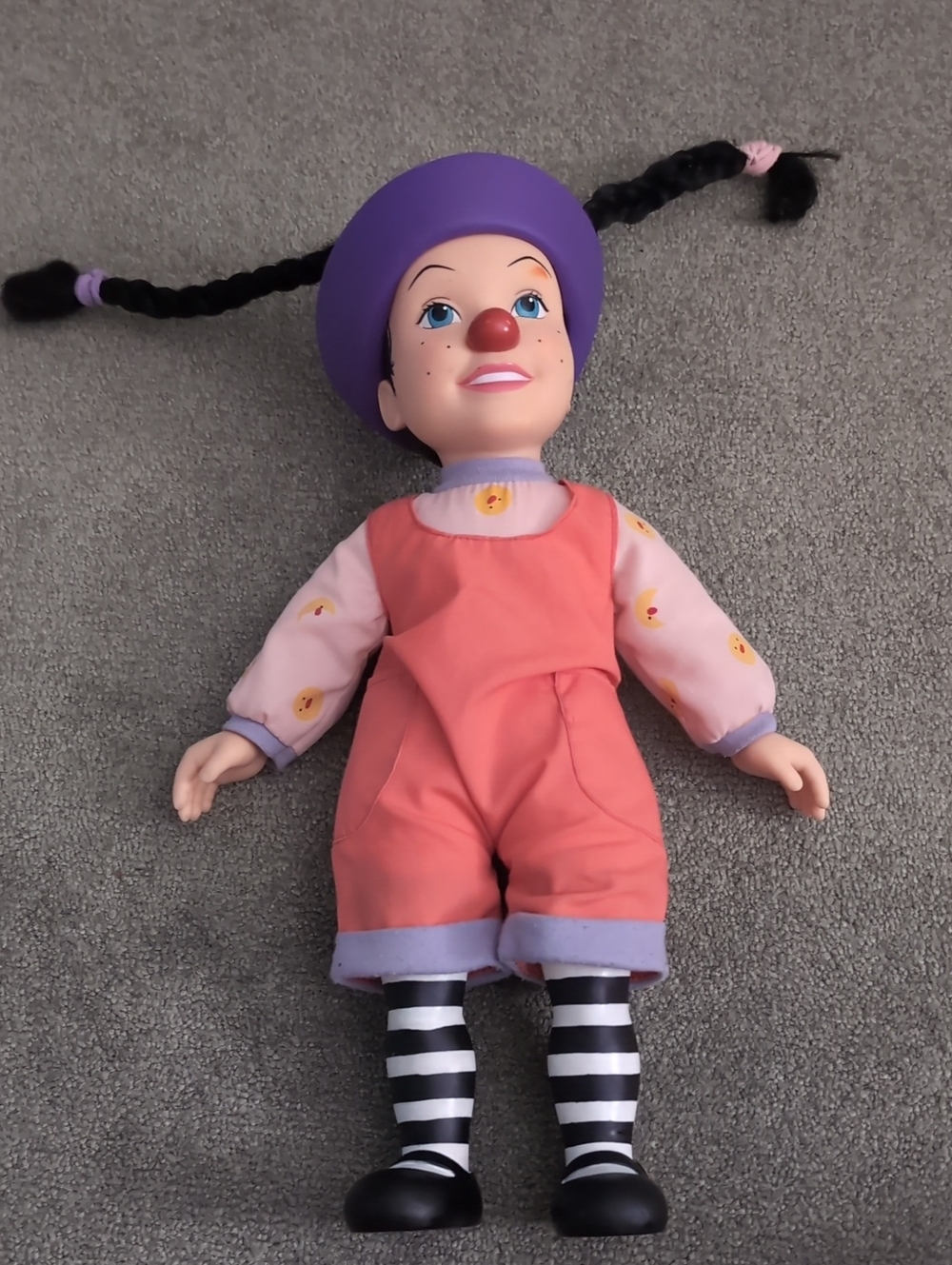 Vintage 1997  Big Comfy Couch Loonette Clown Doll Playmate